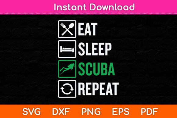 Eat Sleep Scuba Repeat: A Designer’s Take