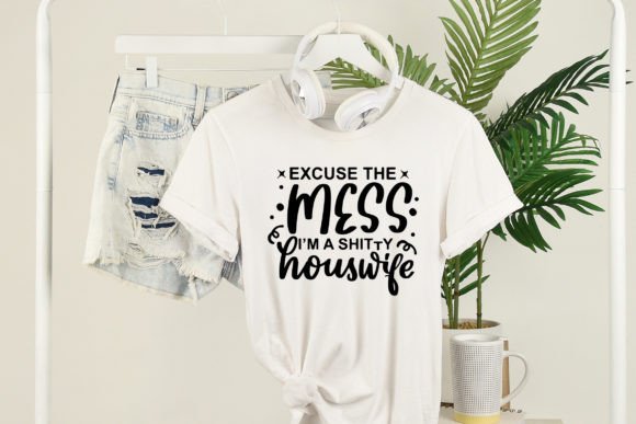 Review: Excuse the Mess Funny SVG Cut File for Embroidery