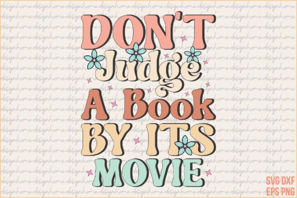 Review: Retro Reading Book Funny SVG for Embroidery