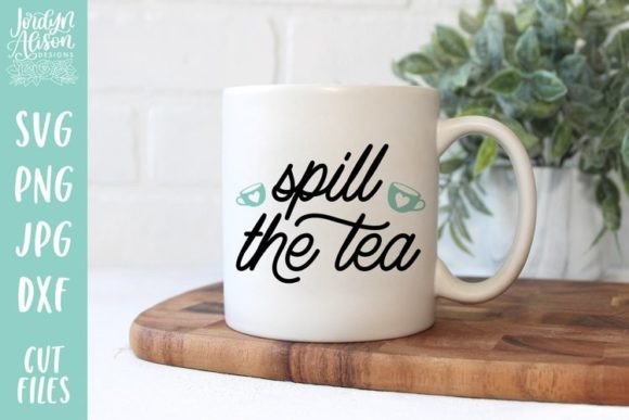 Review: Spill the Tea SVG for Embroidery Projects