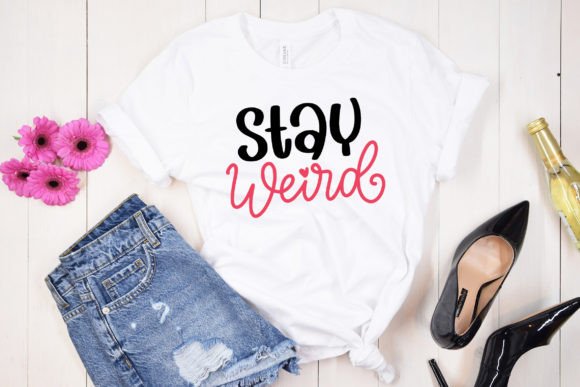 Reviewing Stay Weird Funny SVG Cut File for Embroidery