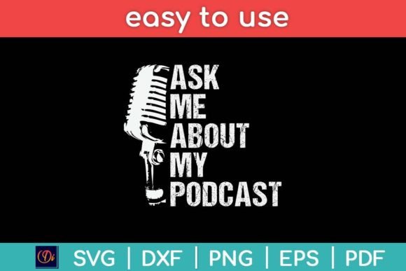 Reviewing the Ask Me About My Podcast SVG for Embroidery