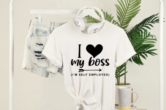 Reviewing the I Love My Boss Funny SVG Cut File