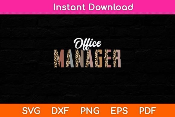 Reviewing the Office Manager Funny SVG for Embroidery